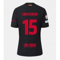 Barcelona Andreas Christensen #15 Auswärtstrikot 2024-25 Kurzarm